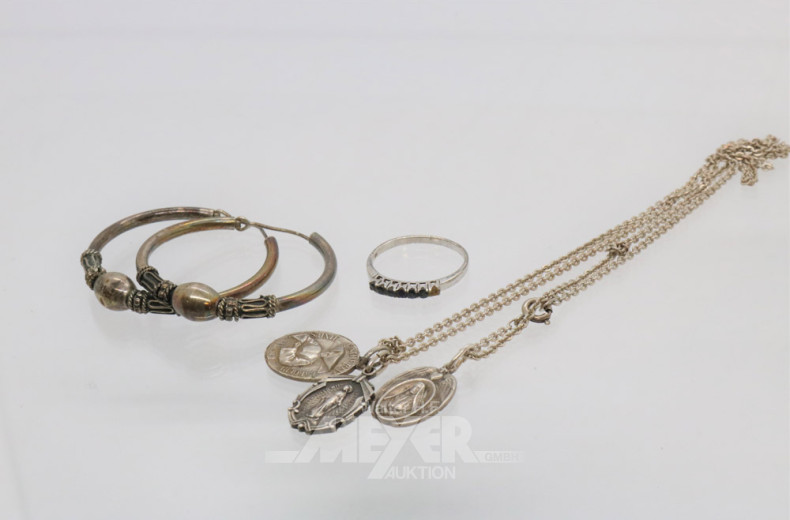 Posten Silberschmuck: