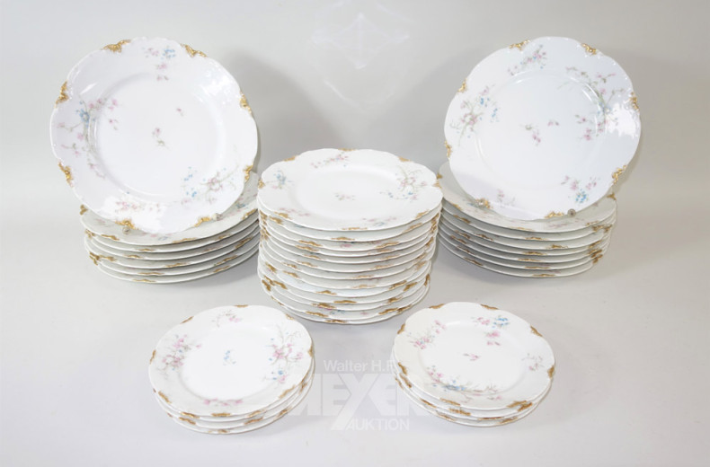 Porz.- Speiseservice, HAVILAND u. Co.,