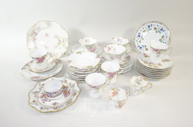 umfangr. Posten Porz.-Kaffee u.