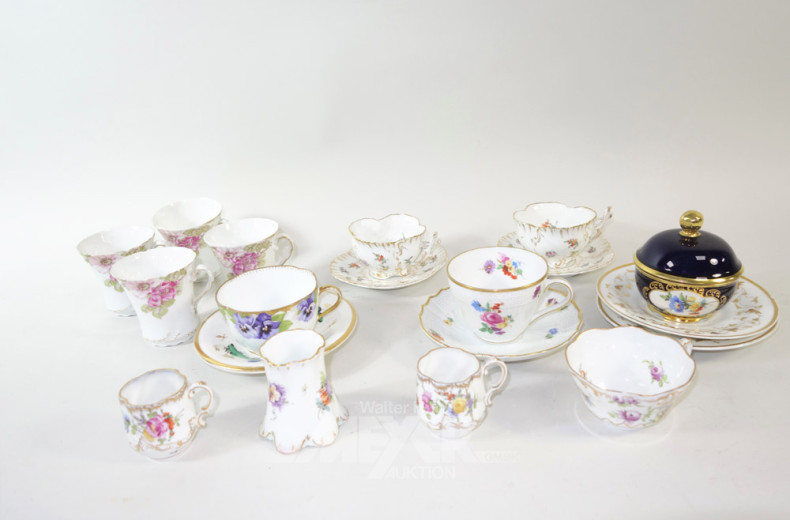 umfangr. Posten Porz.-Kaffee u.