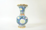 Cloisonné-Vase, H: ca. 26 cm