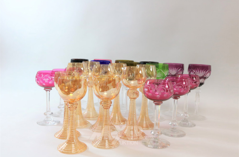 Posten Weinrömer und Gläser,