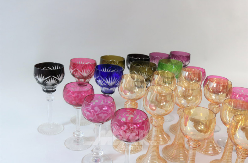 Posten Weinrömer und Gläser,