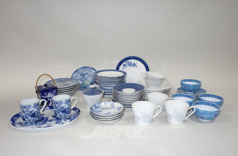 Posten div. Tee-Serviceteile,