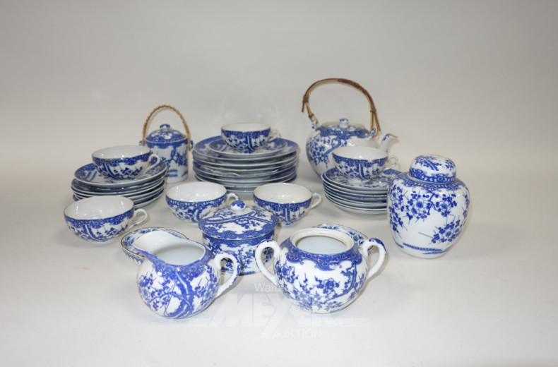 Posten div. Tee-Serviceteile,