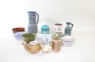 Posten versch. Keramik und Steingut:
