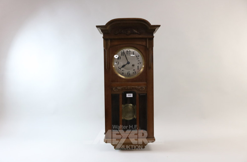 Regulator, Eiche, um 1920