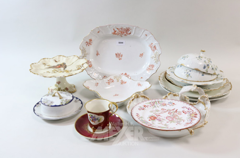 Posten versch. Porzellan: u.a.