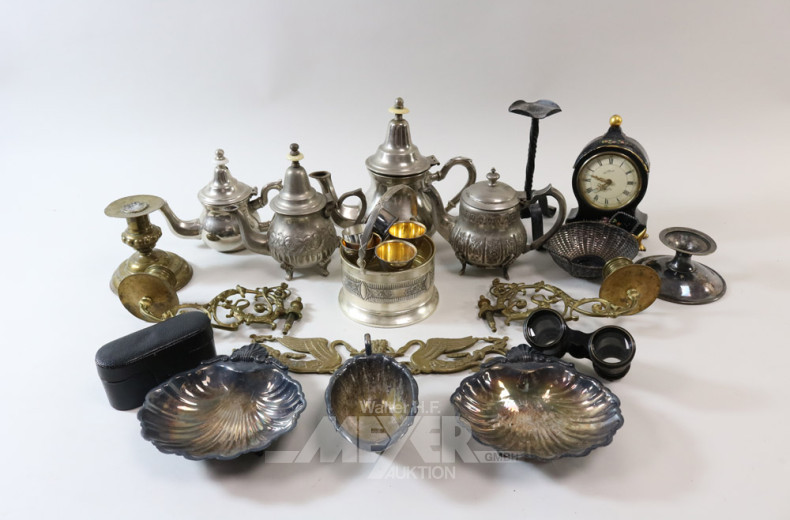 Posten versch. Hausrat und Dekoration: