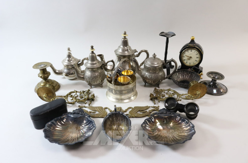 Posten versch. Hausrat und Dekoration: