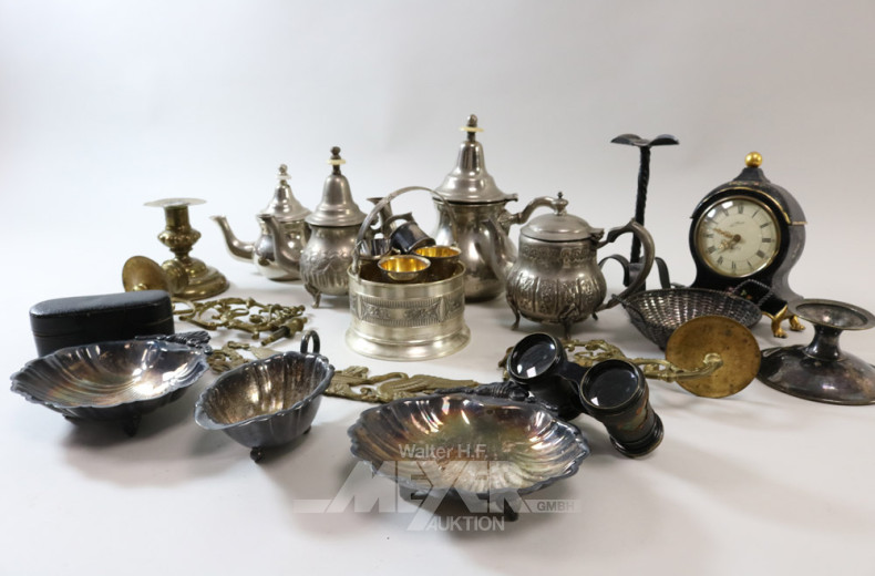 Posten versch. Hausrat und Dekoration: