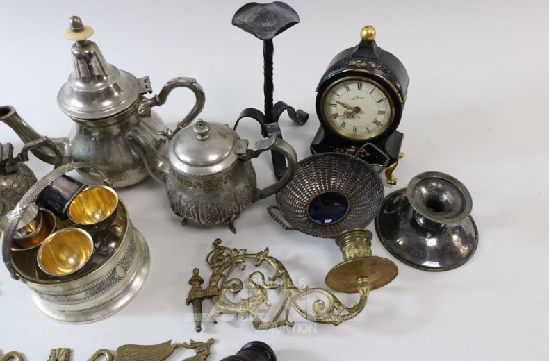 Posten versch. Hausrat und Dekoration: