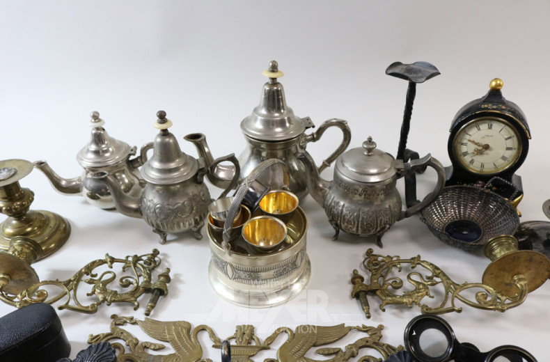 Posten versch. Hausrat und Dekoration: