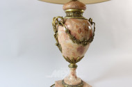 Tischlampe, Marmorfuß mit