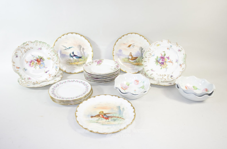 Posten Porzellan-Serviceteile: