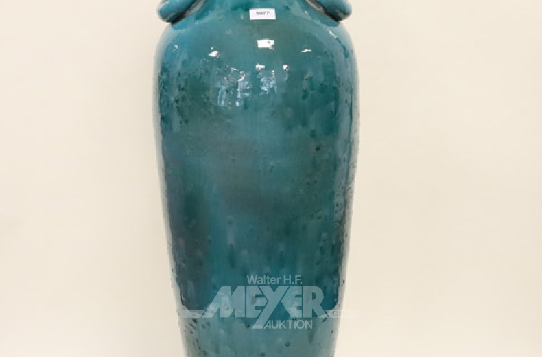 gr. Steingut-Bodenvase,