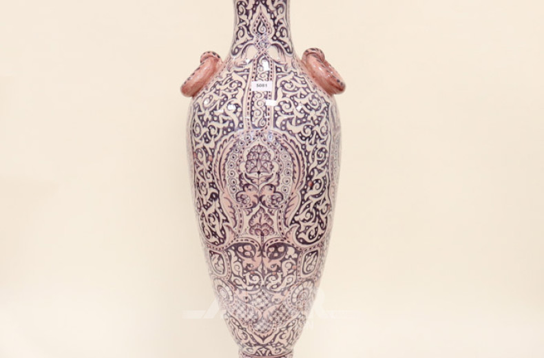 arabische Bodenvase, Steingut