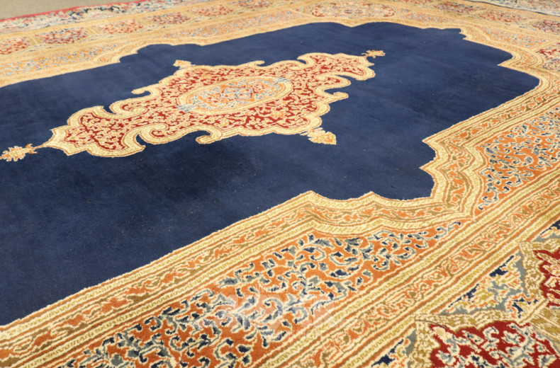 Orientteppich ''Kirmarn'', blau,