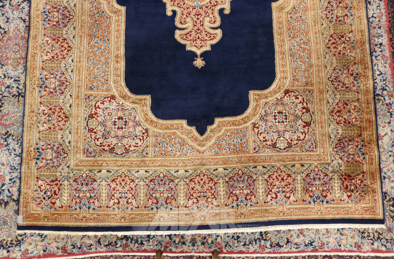 Orientteppich ''Kirmarn'', blau,