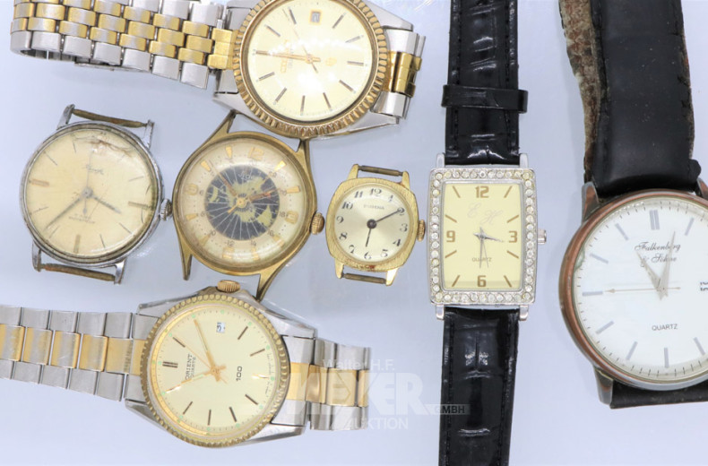 Posten Armbanduhren u.a.