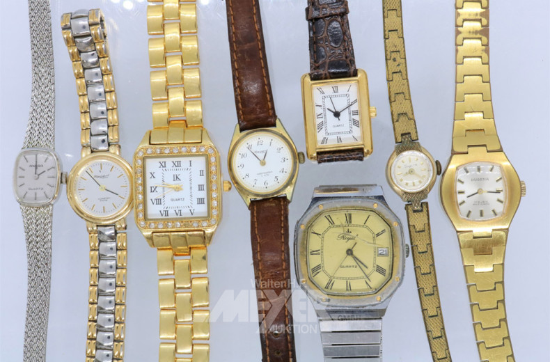 Posten Armbanduhren u.a.