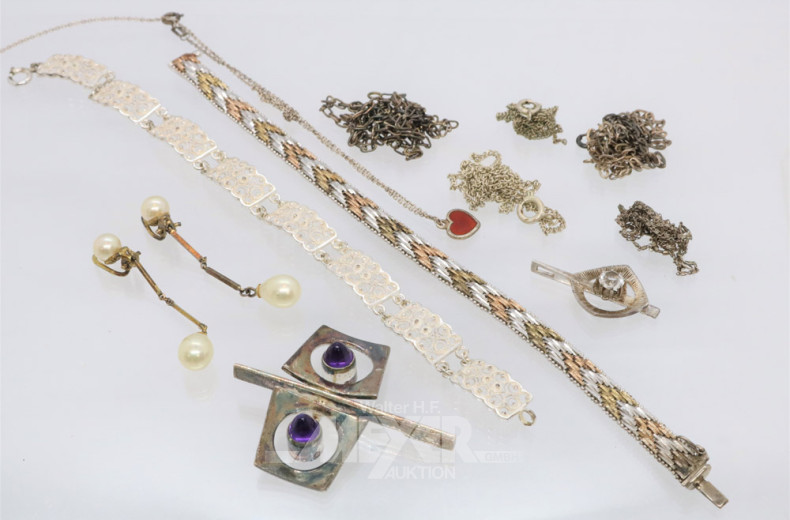 Posten Silberschmuck: