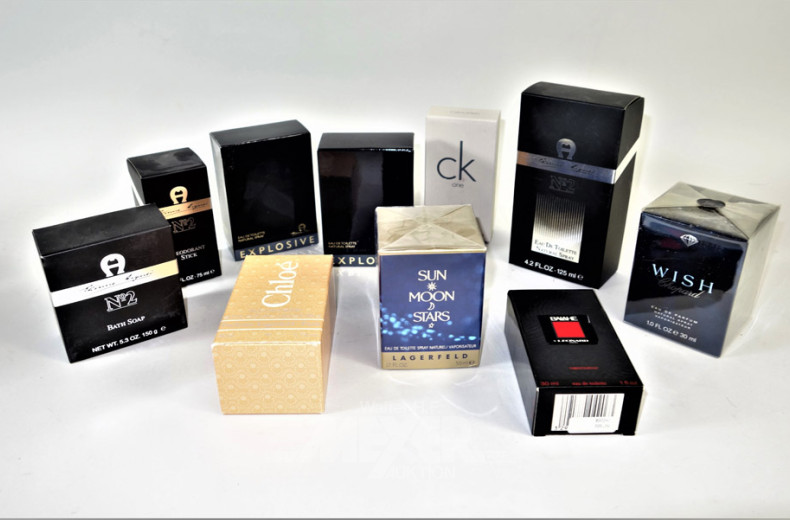 gr. Posten versch. Parfumartikel: