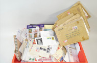 Posten versch. Briefmarken, Alben,