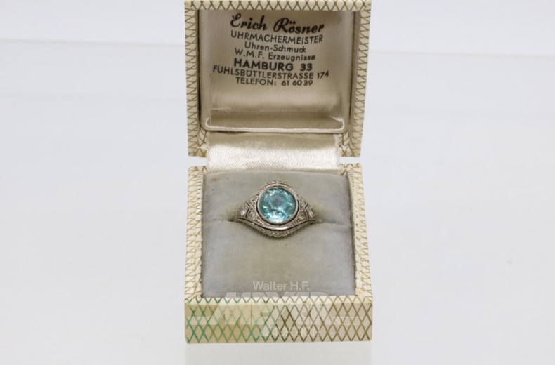 Damenring, im Stil des Art Déco,