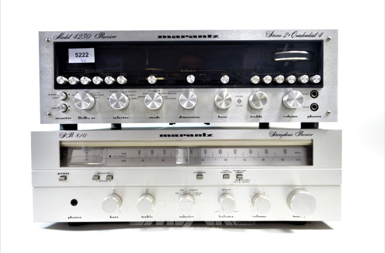 4 HiFi Geräte MARANTZ, best. aus: