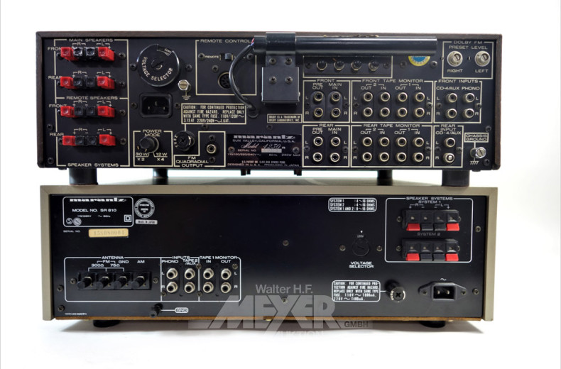 4 HiFi Geräte MARANTZ, best. aus: