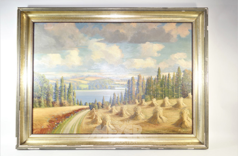 Gemälde ''Die Getreide-Ernte''