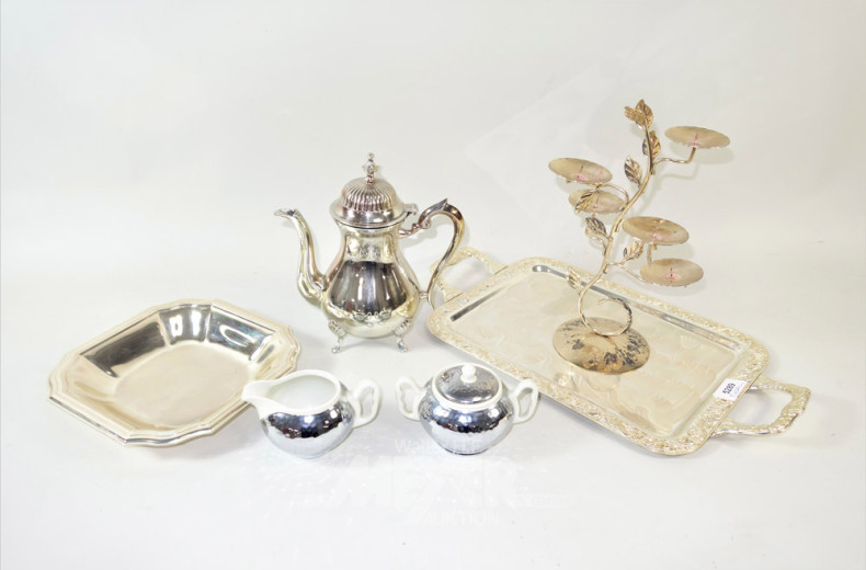 Posten Servier-Teile, best. aus: