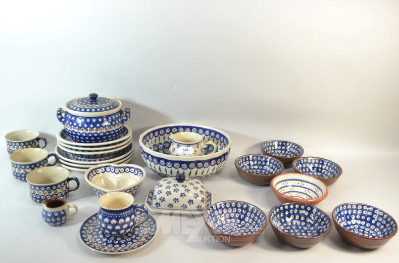 Posten Keramik Geschirrteile