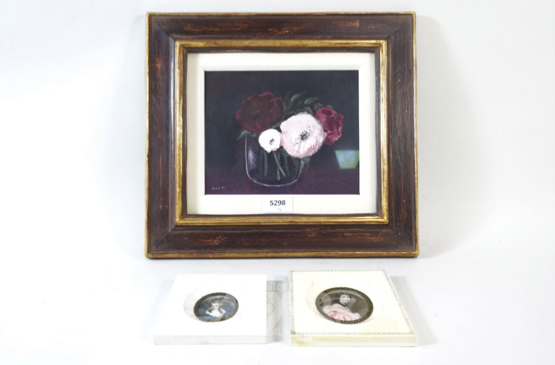 Gemälde ''Blumenstillleben'',