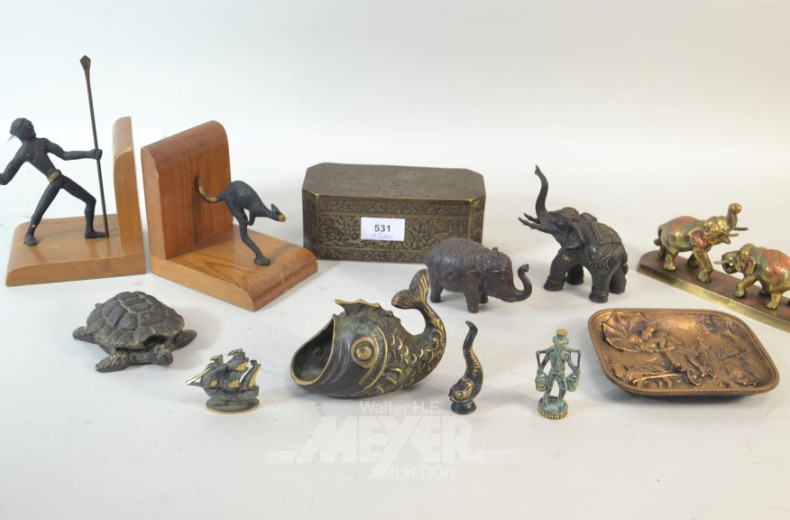 Posten Metalldekorationen: