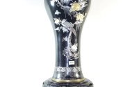 Metall-Bodenvase,