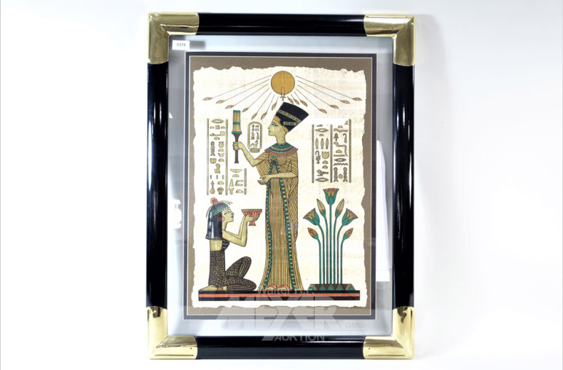 Bild bez. ''Königin Nofretete''