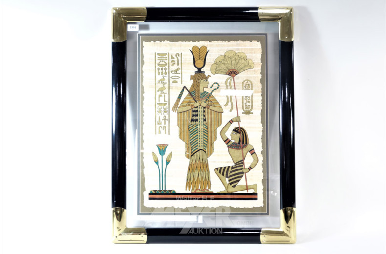 Bild bez. ''Die Königin vom Nil''