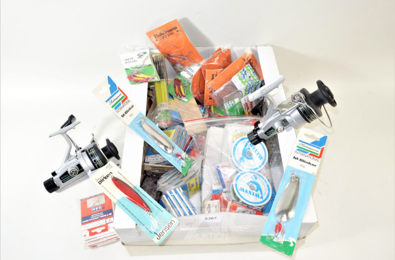 Posten div. Angelzubehör: