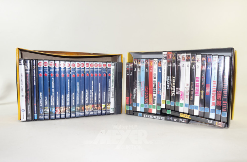 Posten DVD's u. PC-Spiele