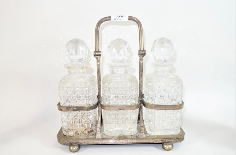 Posten versch. Kristall: