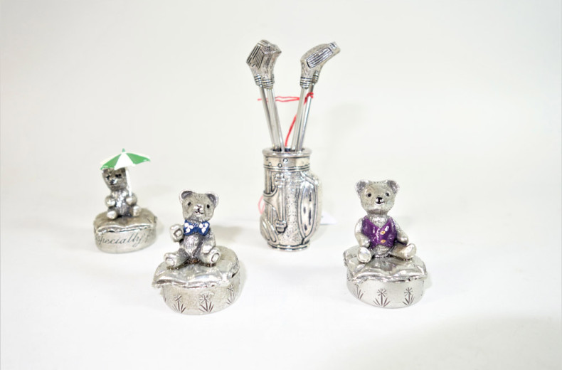 4 kl. Miniaturen, Metall: