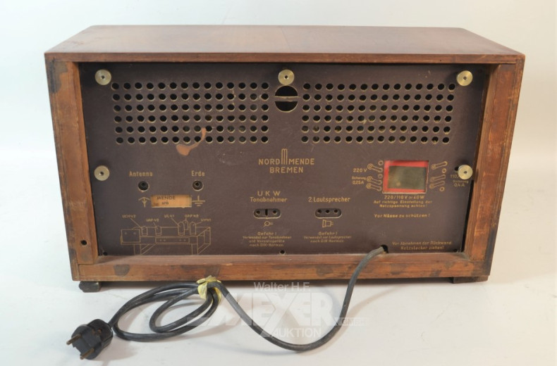 Röhrenradio NORDMENDE