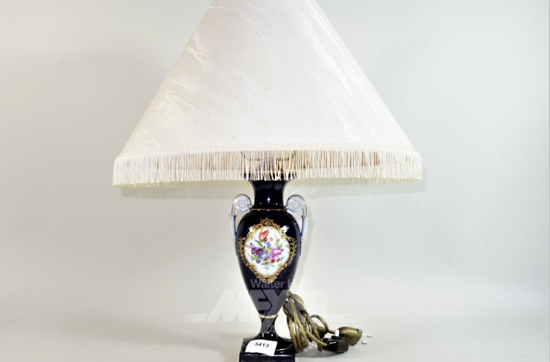 Vasentischlampe MEISSEN