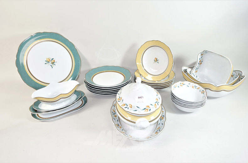 Tafelservice HUTSCHENREUTHER ''Alfabia''