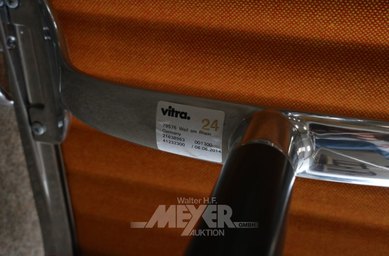 3 Konferenzstühle, tlw. starr