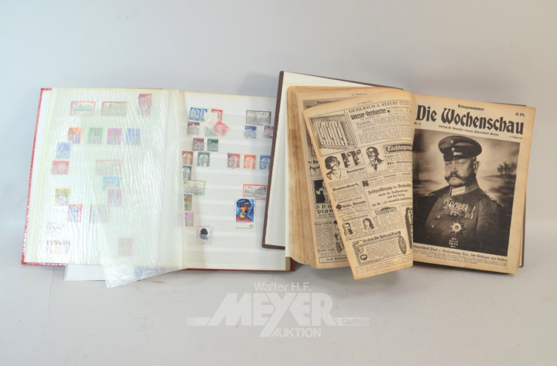 Briefmarkenalbum, 1 Buch