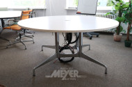 runder Besprechungstisch, ø ca. 160 cm,