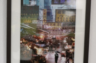 Bild ''Chinatown'', Passepartout weiß,